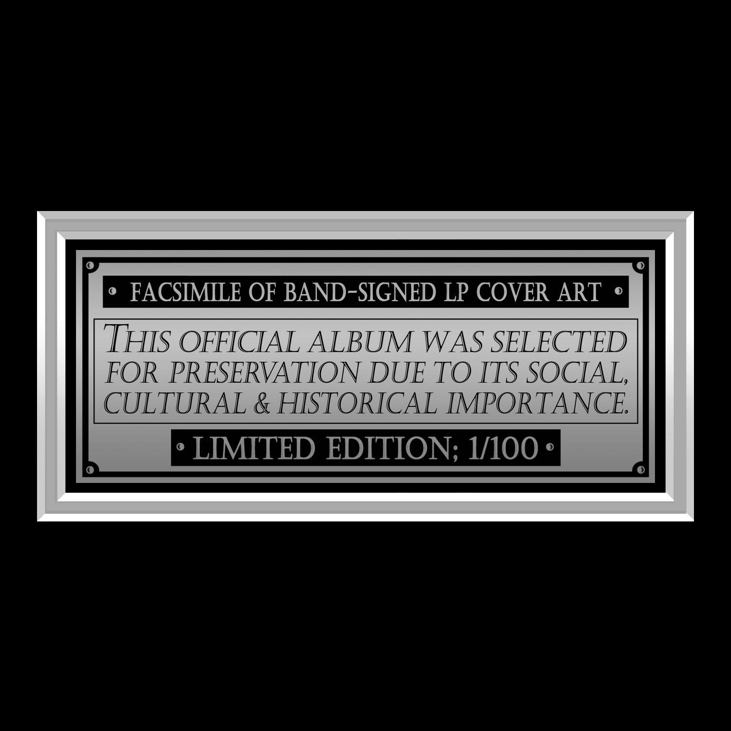 Cadre déco Vinyle MUSIQUE Daft Punk 38X38