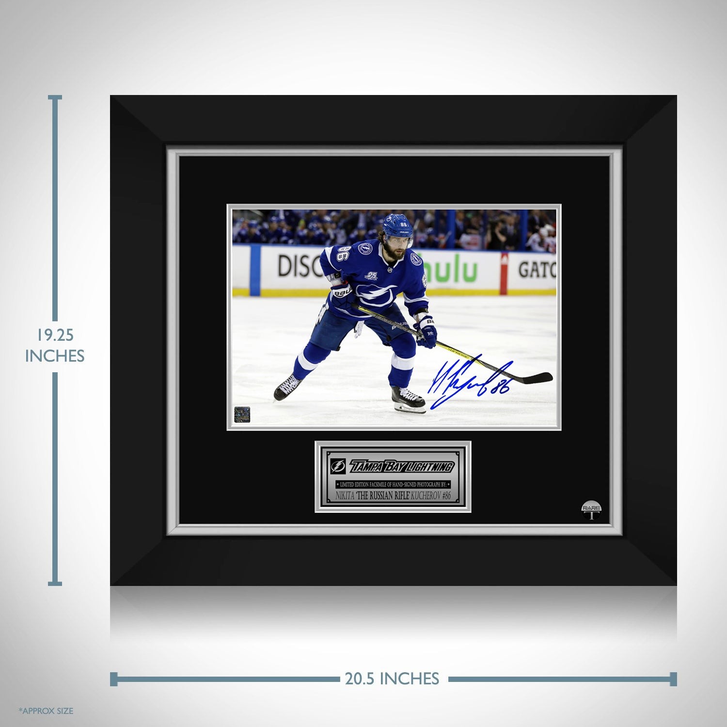 Framed Nikita Kucherov Tampa Bay Lightning Autographed 16 x 20