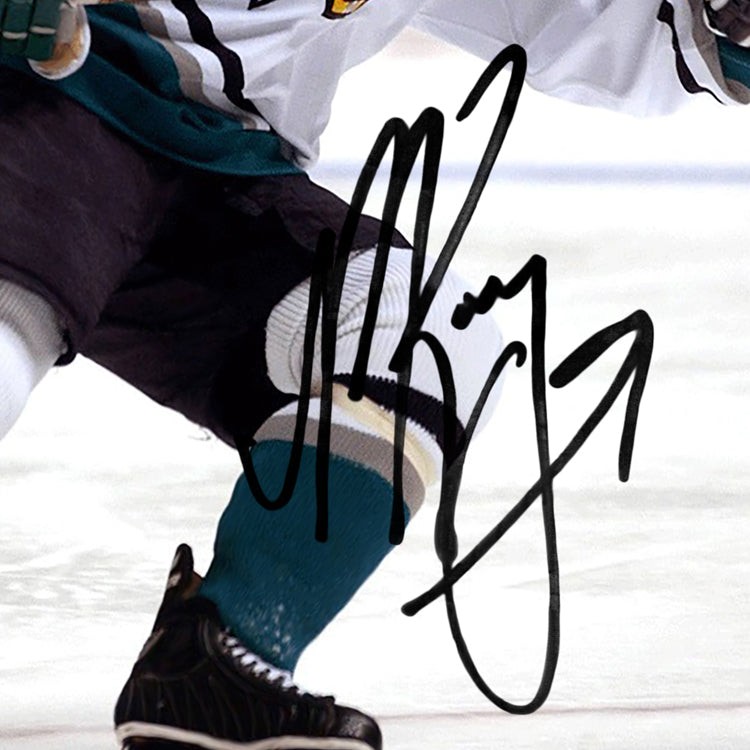 Paul Kariya Signed Mighty Ducks Of Anaheim 8x10 Photo reprint