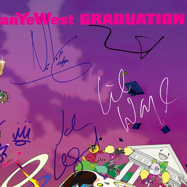 Kanye West - Late Registration Platinum LP Limited Signature Edition Custom  Frame