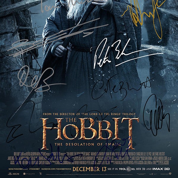 88503 The Hobbit Desolation Of Smaug Dragon Decor Wall Print Poster