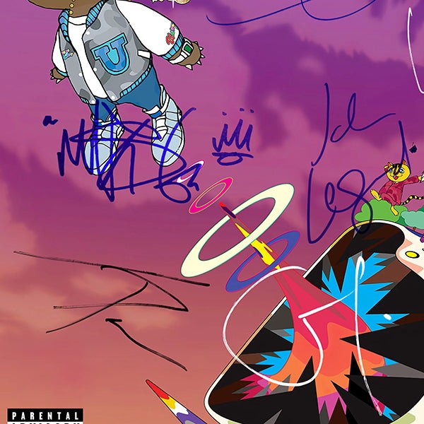 Kanye West - Graduation Gold LP Limited Signature Edition Custom