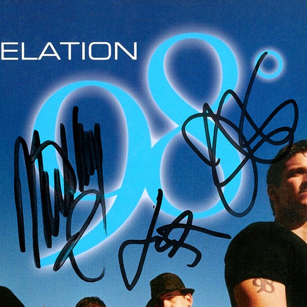 98 Degrees - Revelation LP Cover Limited Signature Edition Custom