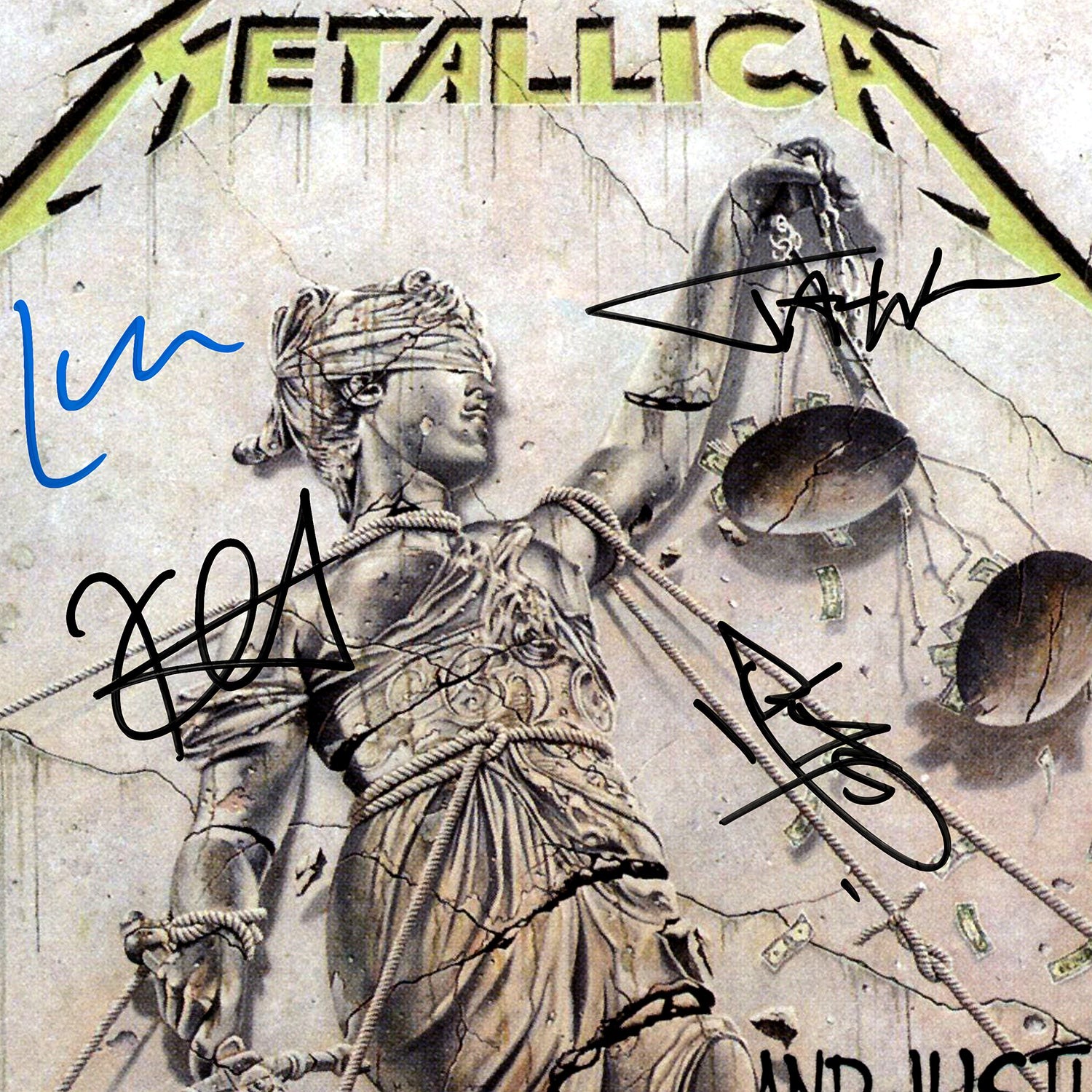 And Justice for All by Metallica Vinyl LP Record Framed and Ready to Hang,  Music Gift,display, Wall Art , Metallica Vinyl 