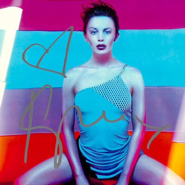 Kylie Minogue - Impossible Princess Platinum LP Limited Signature Edition  Custom Frame