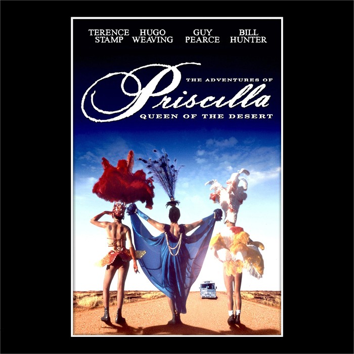 The Adventures of Priscilla, Queen of the Desert Script Limited Signature  Edition Custom Frame