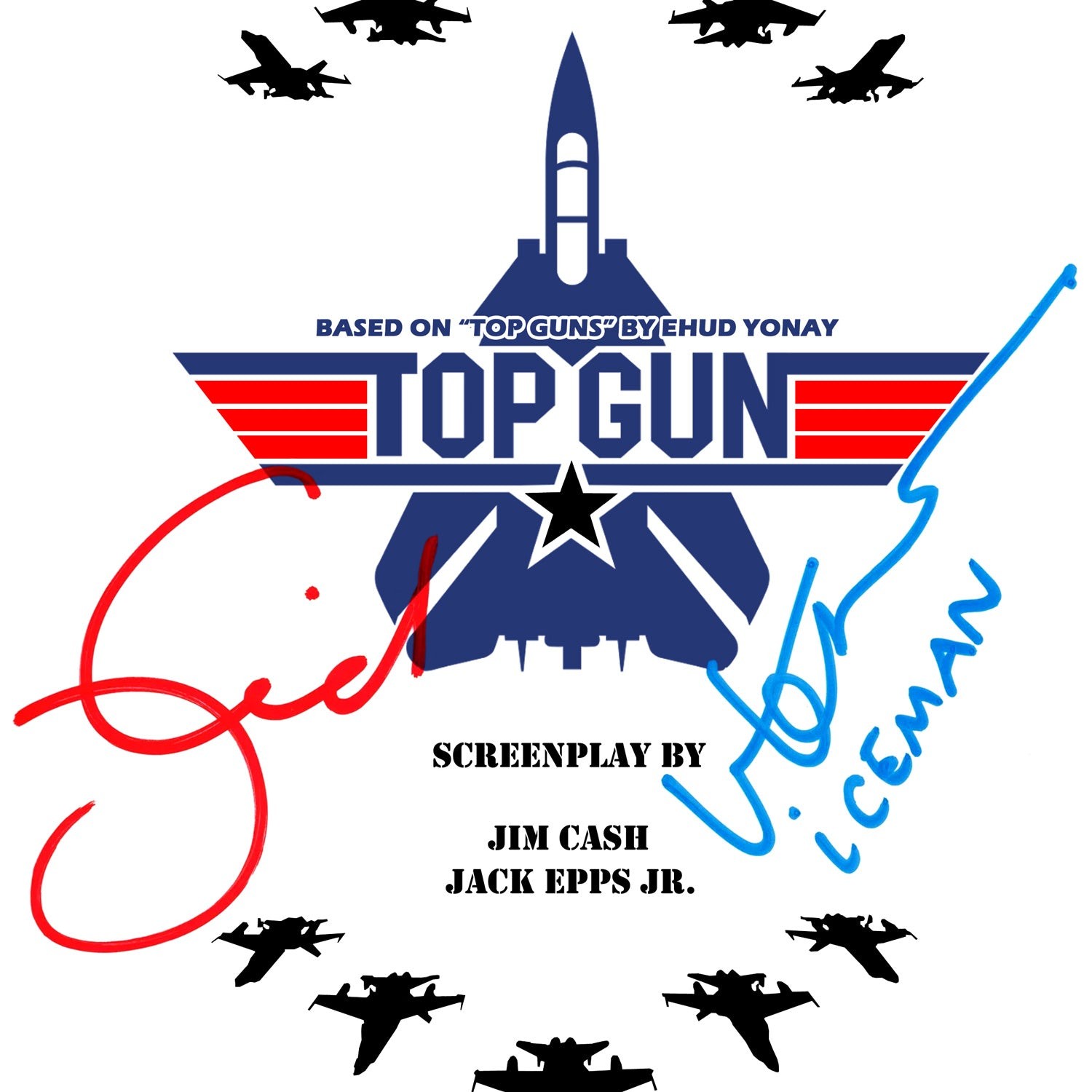 Top Gun Maverick - Original Motion Picture Soundtrack Platinum LP Limited  Signature Edition Custom Frame