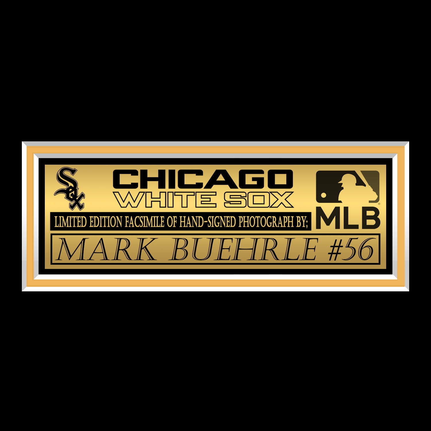 Chicago White Sox - Mark Buehrle Photo Limited Signature Edition Custom  Frame