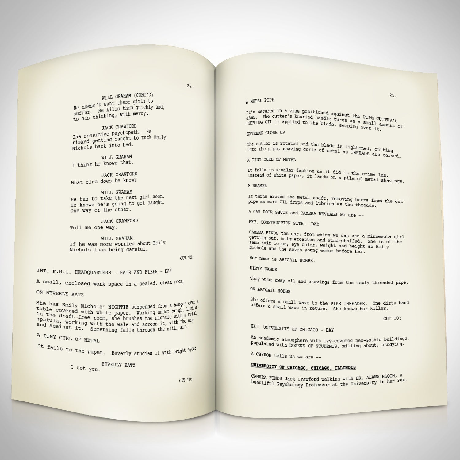 Hannibal (2013) Script Limited Signature Edition | RARE-T