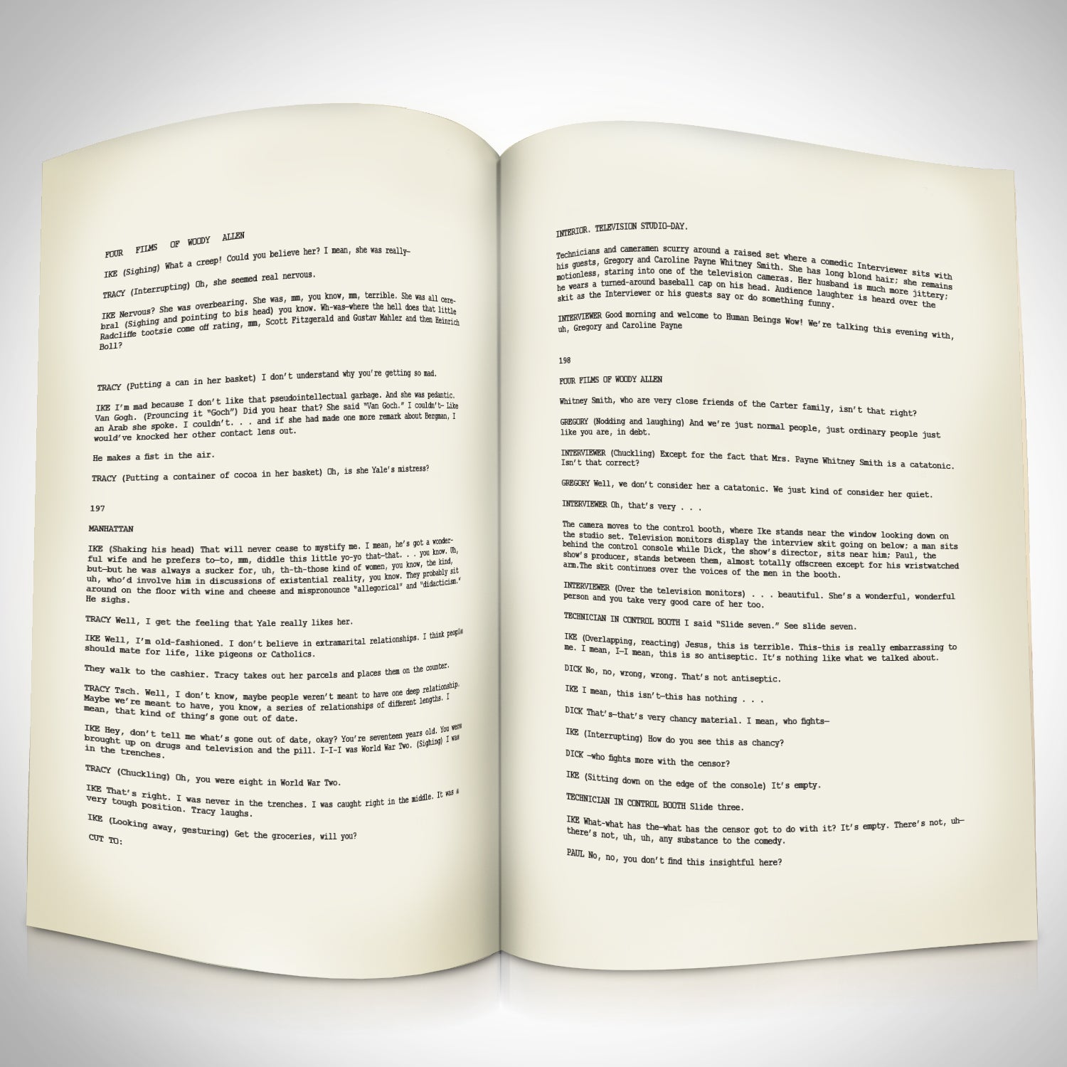 Manhattan Script Manhattan 1979 Script Limited Signature Edition | RARE-T
