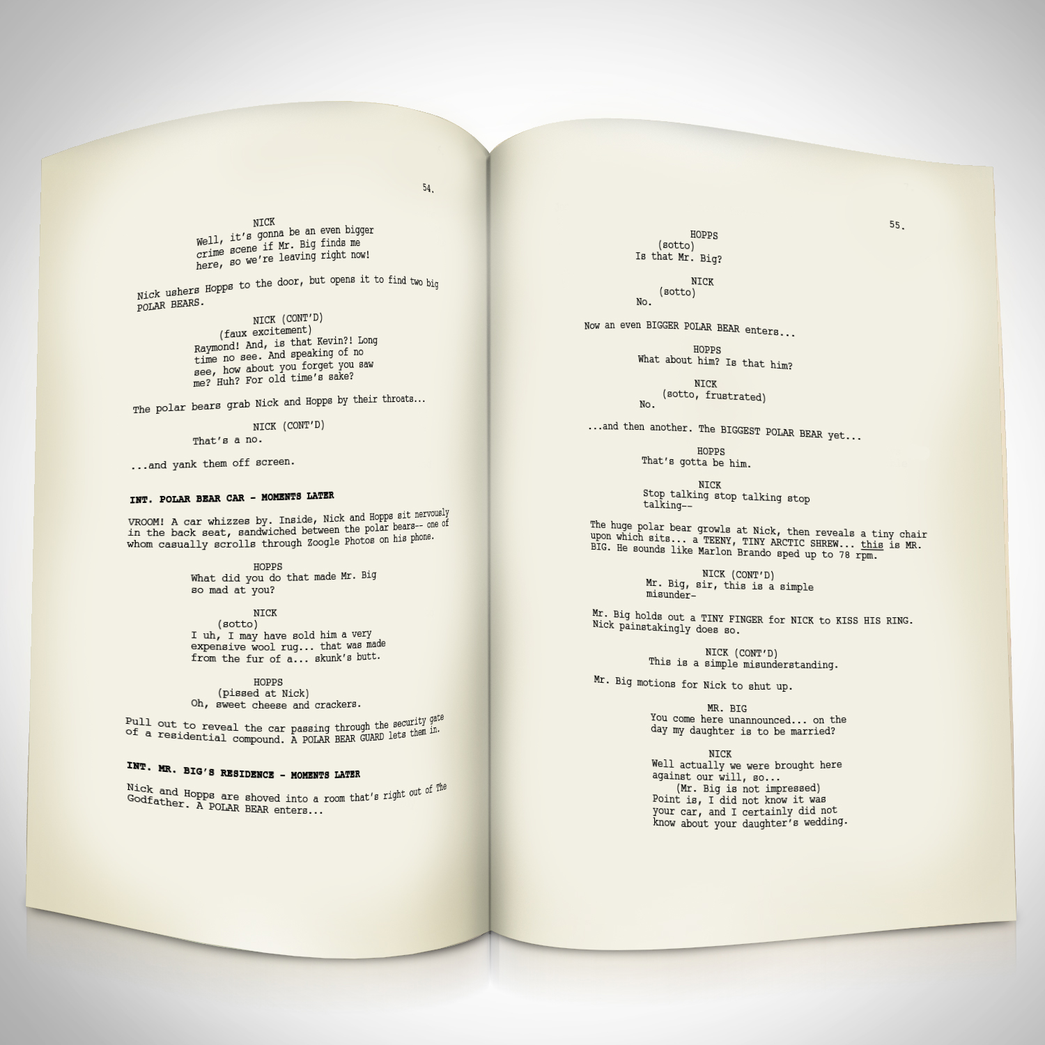 Zootopia Script Limited Signature Edition Custom frame | RARE-T