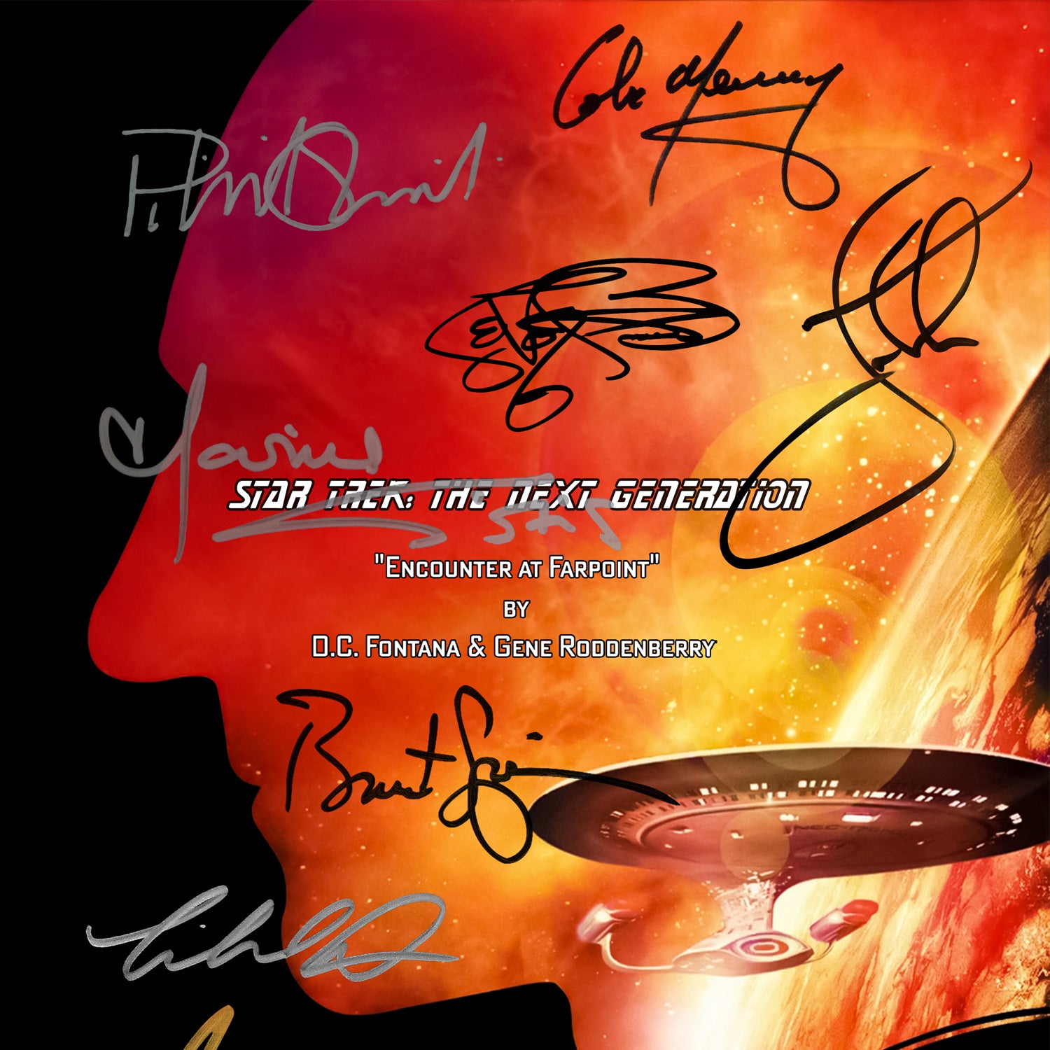 Star Trek: The Next Generation Script Limited Signature Edition | RARE-T